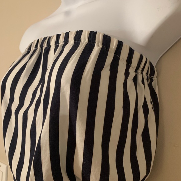 H&M Divided brand striped romper shorts - Picture 3 of 8
